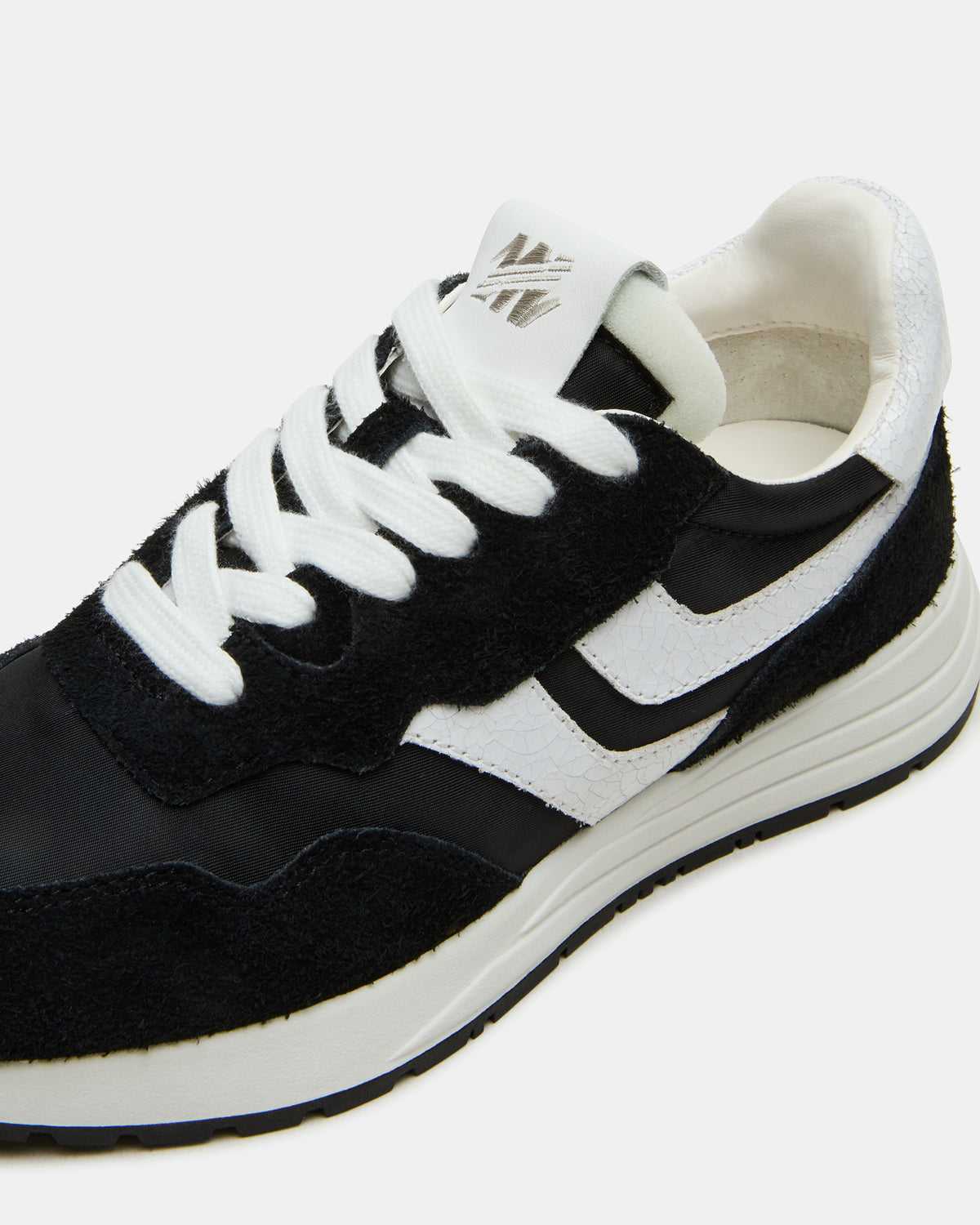 BURST Black Multi Women's Low-Top Lace-Up Sneaker