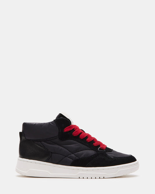 EVERETT Black Multi High-Top Lace-Up Sneaker | Women's Sneakers