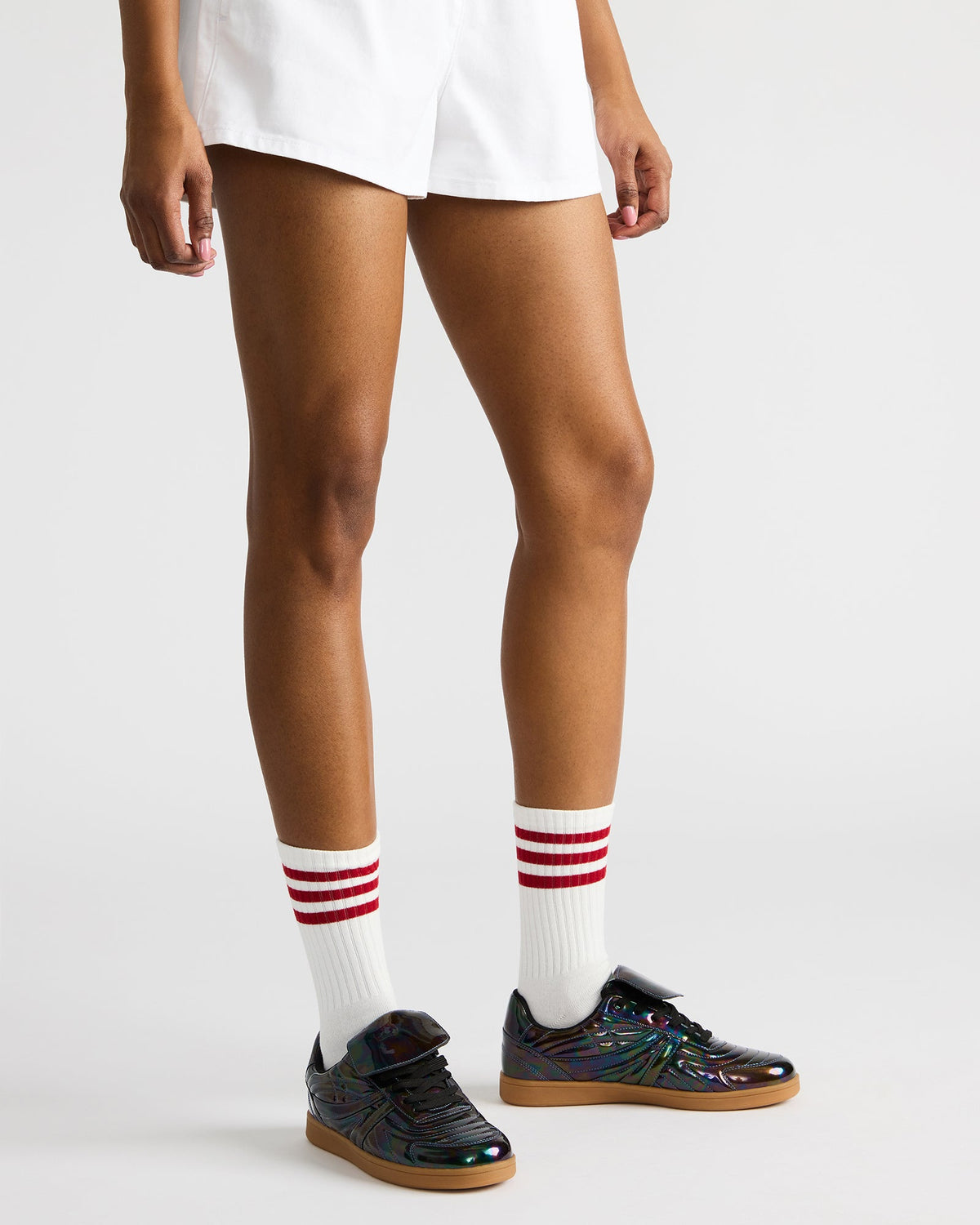 MADRID Iridescent Women's Low-Top Sneakers