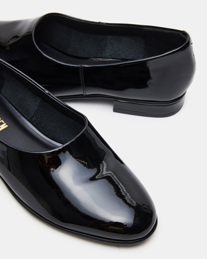RANDALL Black Patent Ballet Women's Flat