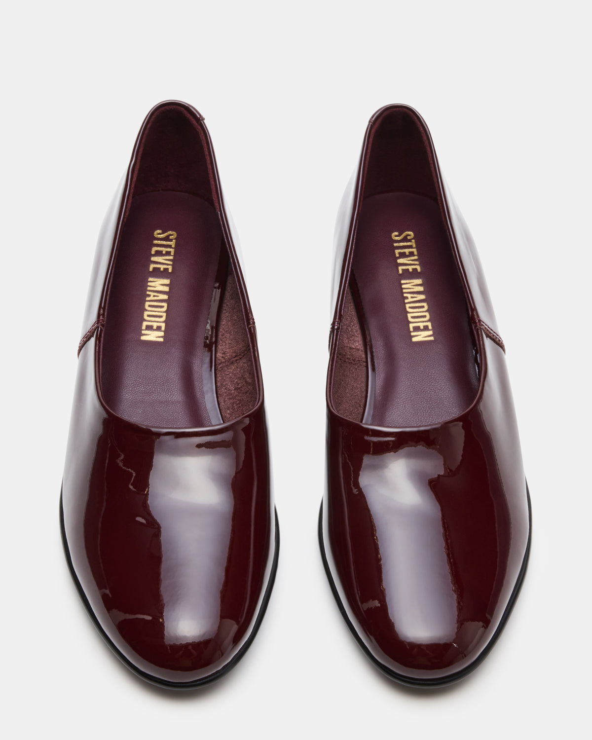RANDALL Burgundy Patent Ballet Women's Flat