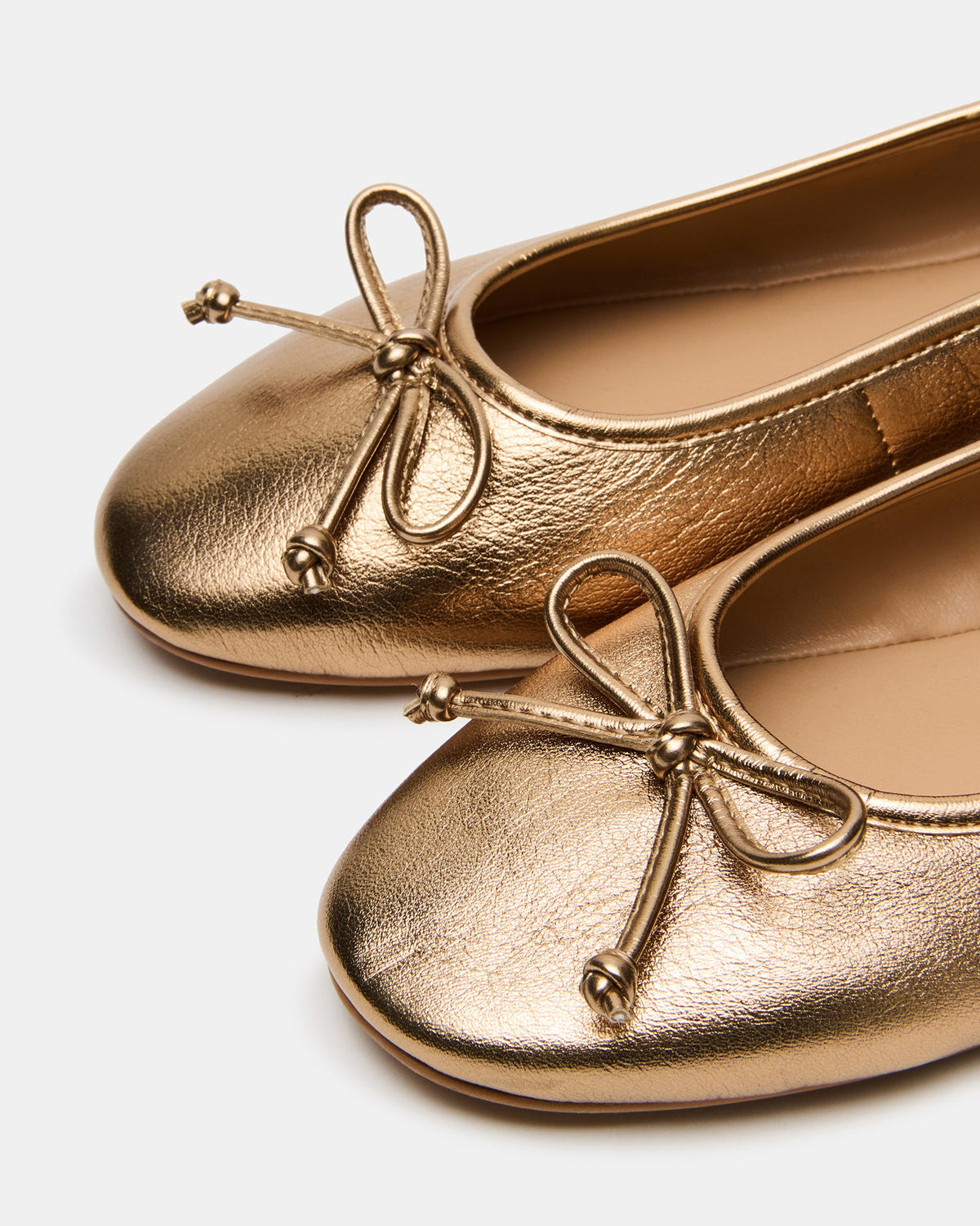 VIXEN Gold Women's Ballet Flats