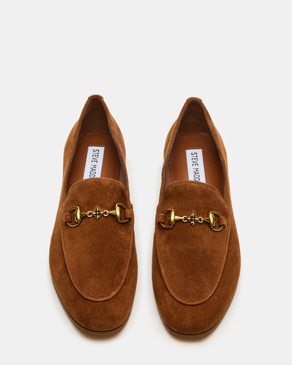 GRAFTON Chestnut Suede Women's Loafer