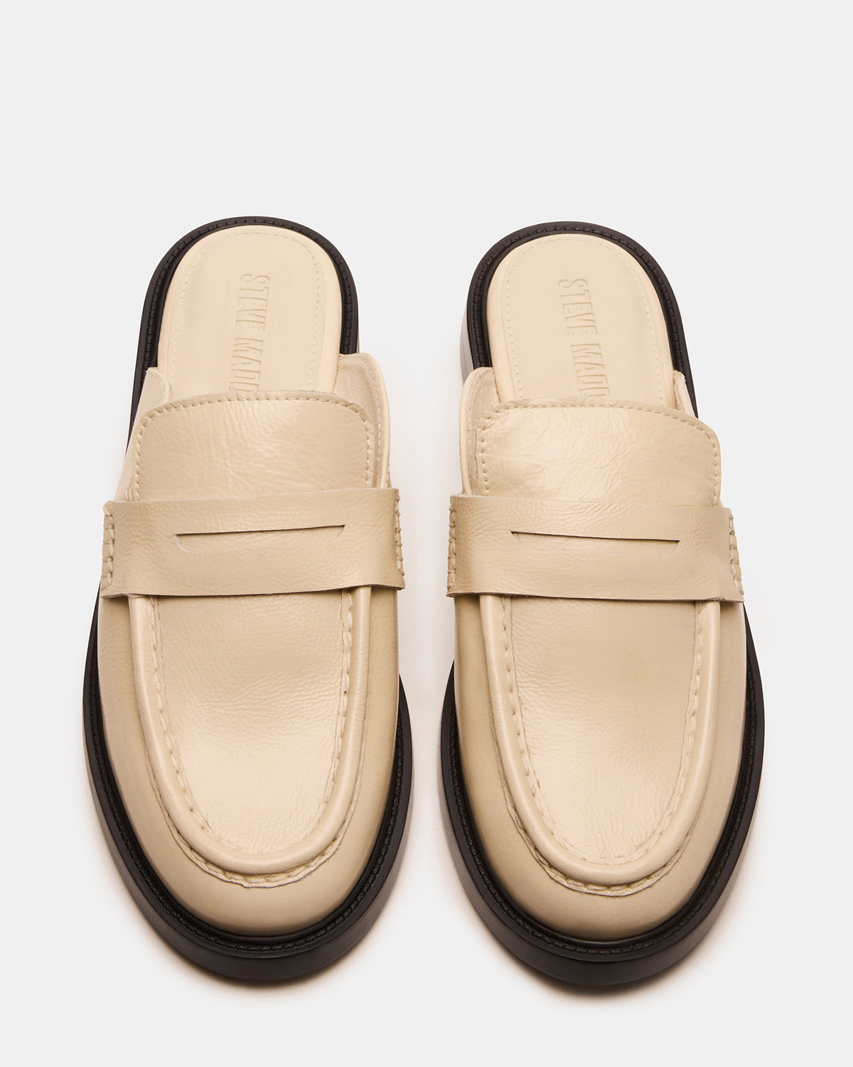 MULBERRY Bone Leather Women's Slip-On Mule Flat