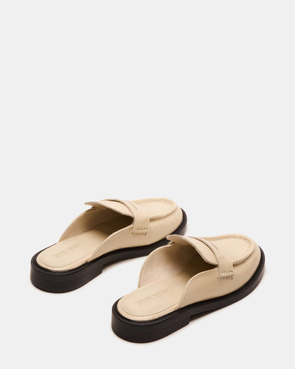 MULBERRY Bone Leather Women's Slip-On Mule Flat