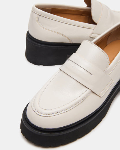 LAYKEN Bone Leather Platform Lug Women's Loafer