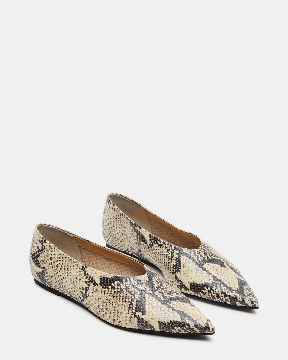 FLOYD Snake Pointed-Toe Ballet Women's Flat