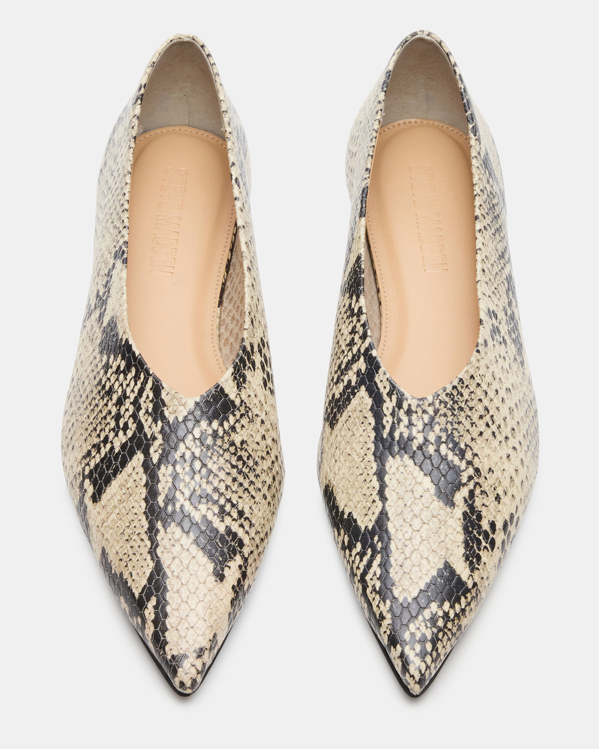 FLOYD Snake Pointed-Toe Ballet Women's Flat