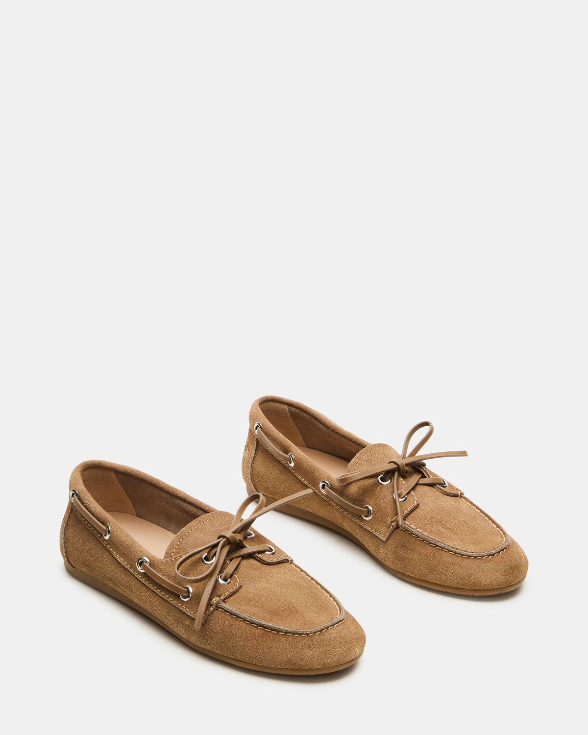 SAG Taupe Suede Women's Boat Shoe