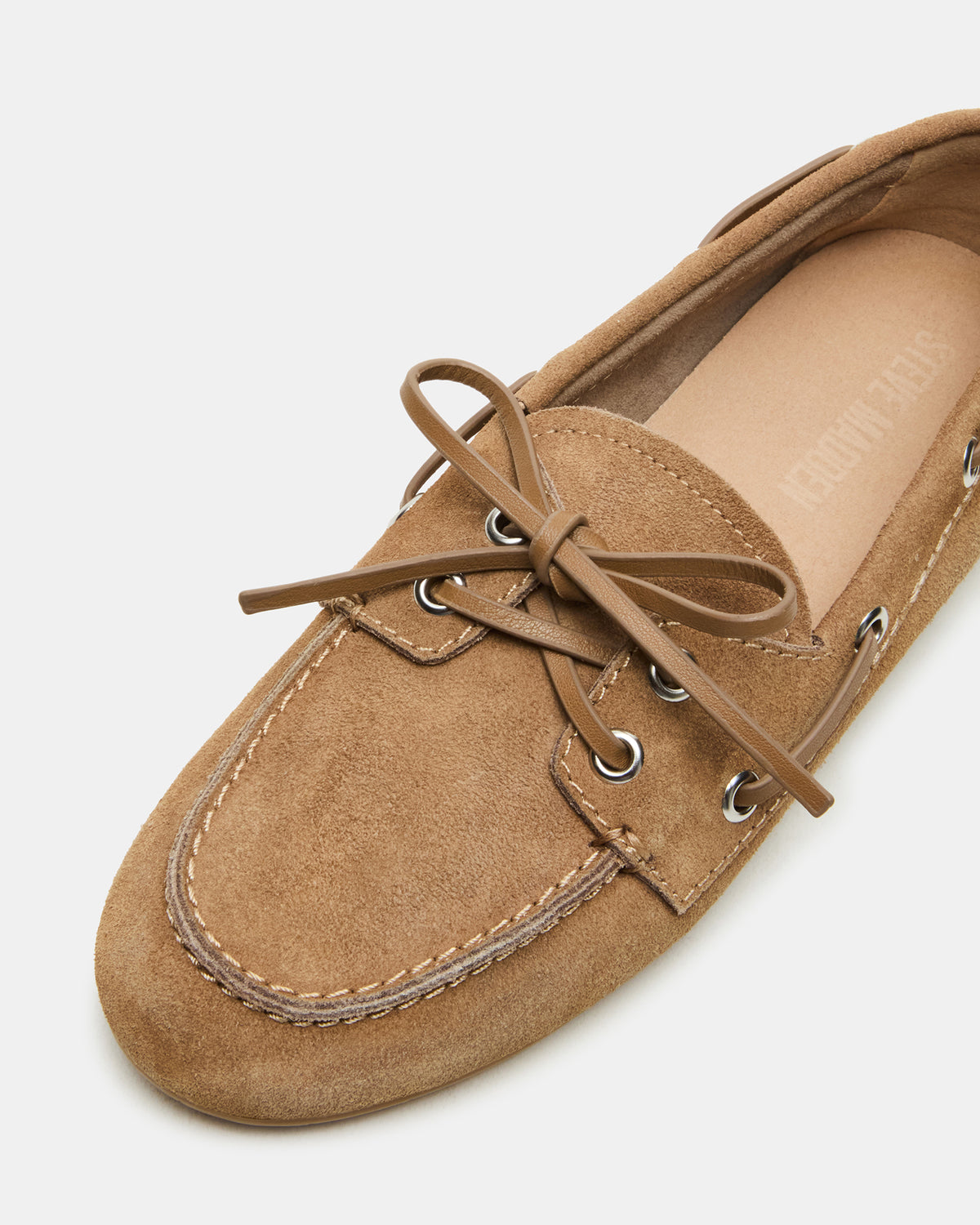 SAG Taupe Suede Women's Boat Shoe