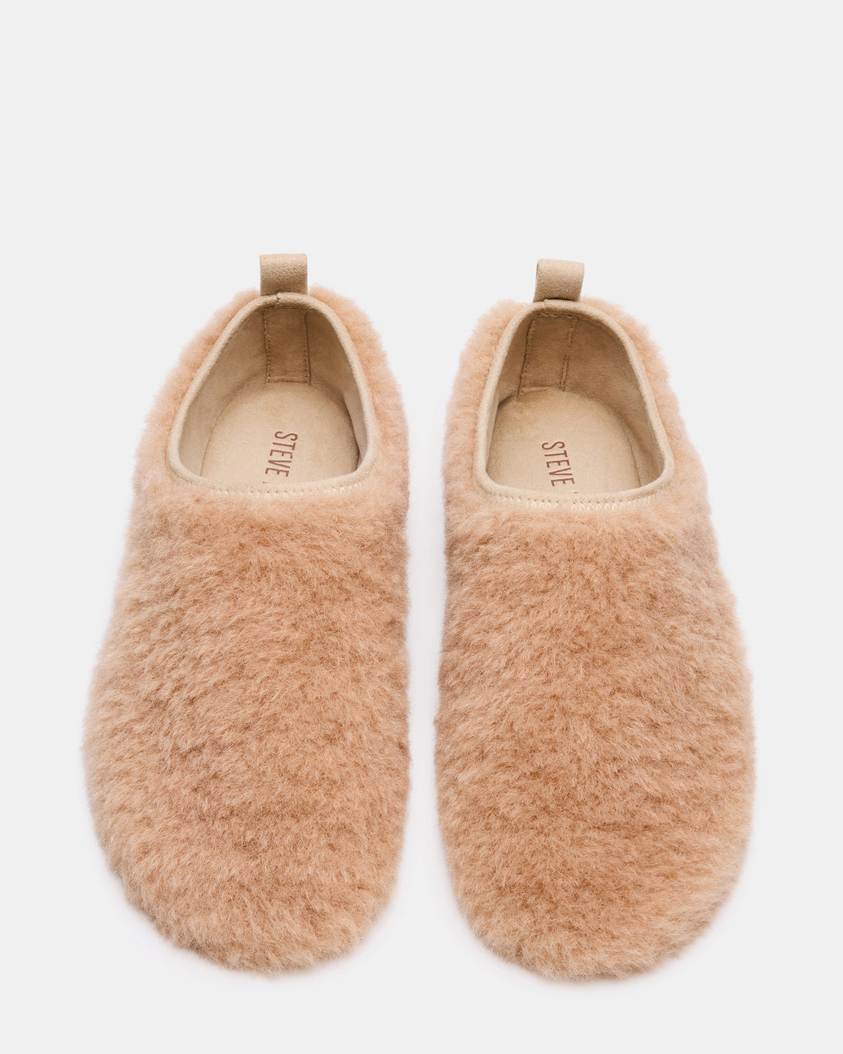 MINO Faux Fur Tan Women's Flat