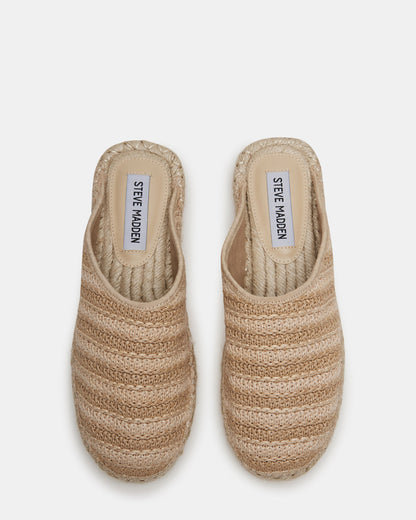 GILLIGAN Raffia Espadrille Mule Flat | Women's Flats
