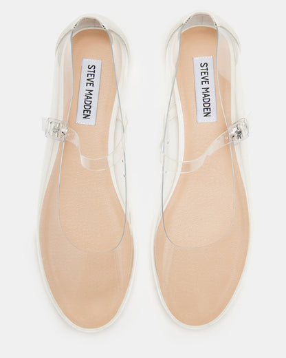 VINETTA Clear Mary Jane Ballet Flat | Women's Flats