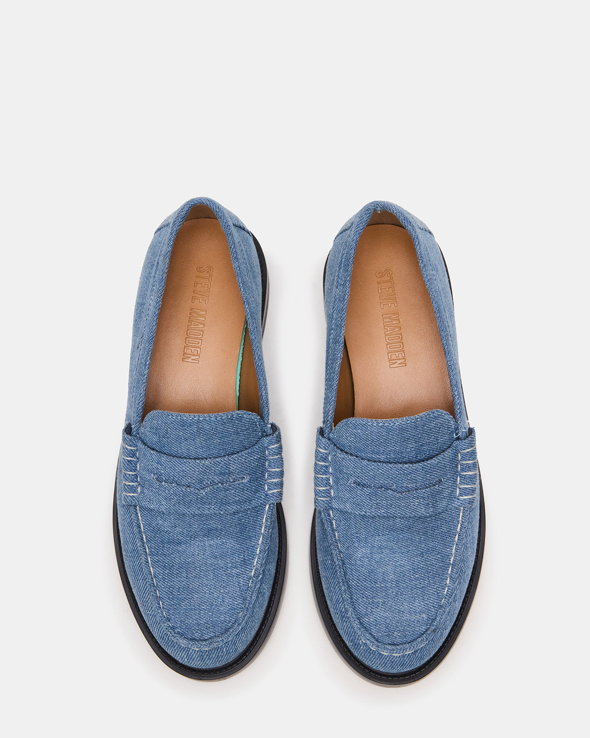 MADISON Denim Fabric Women's Penny Loafer