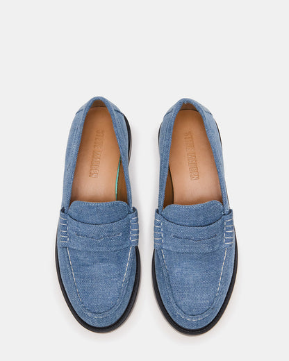 MADISON Denim Fabric Women's Penny Loafer
