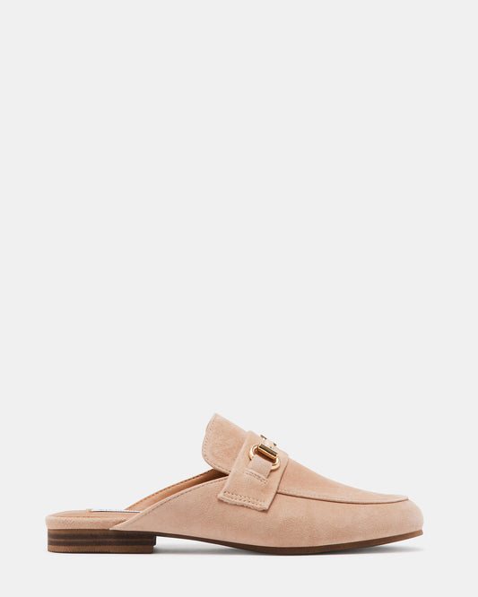 KANDI Camel Suede Women's Designer Loafers