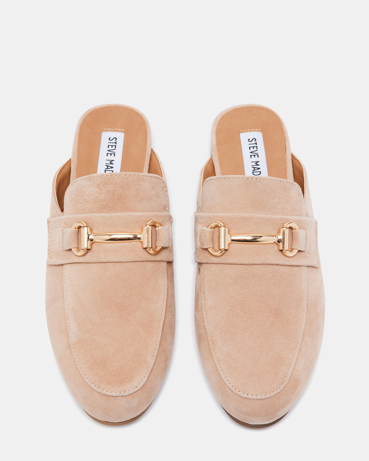 KANDI Camel Suede Women's Designer Loafers