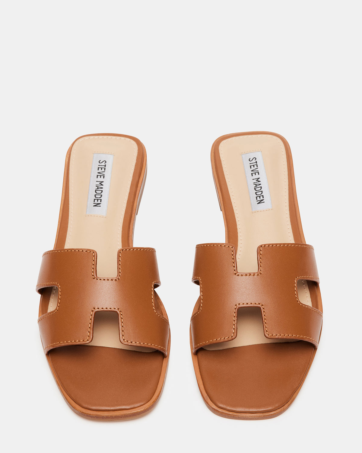 HADYN Cognac Leather Sandal | Women's Designer Sandals