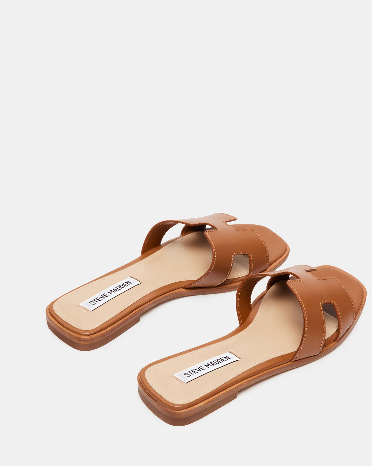 HADYN Cognac Leather Sandal | Women's Designer Sandals