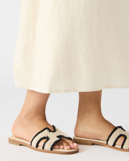 HADYN Cream Multi Sandal | Women's Designer Sandals