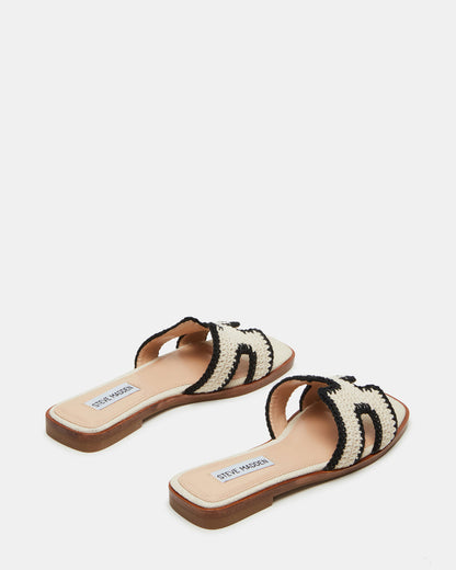 HADYN Cream Multi Sandal | Women's Designer Sandals