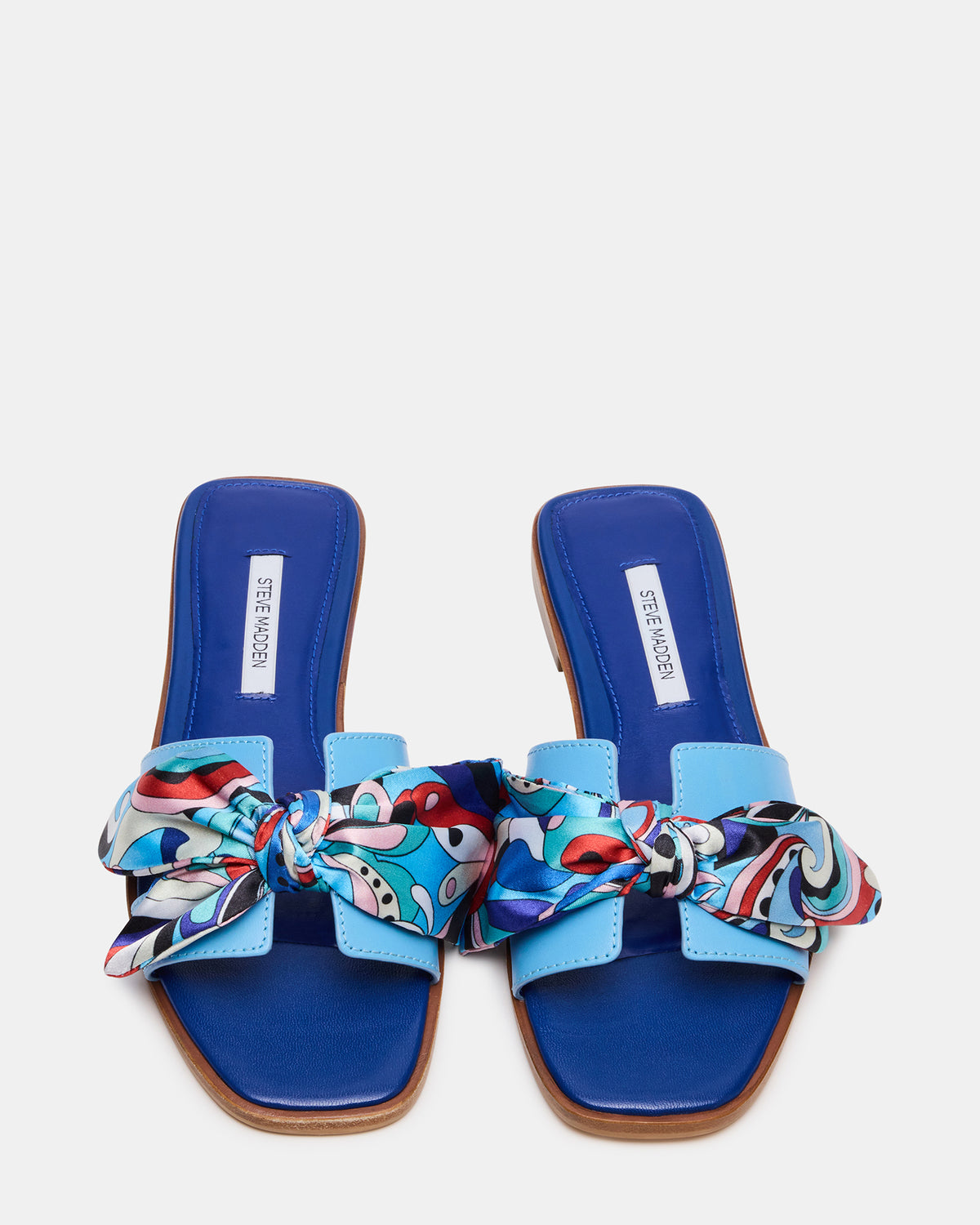 HADYN Blue Scarf Women's Designer Sandal
