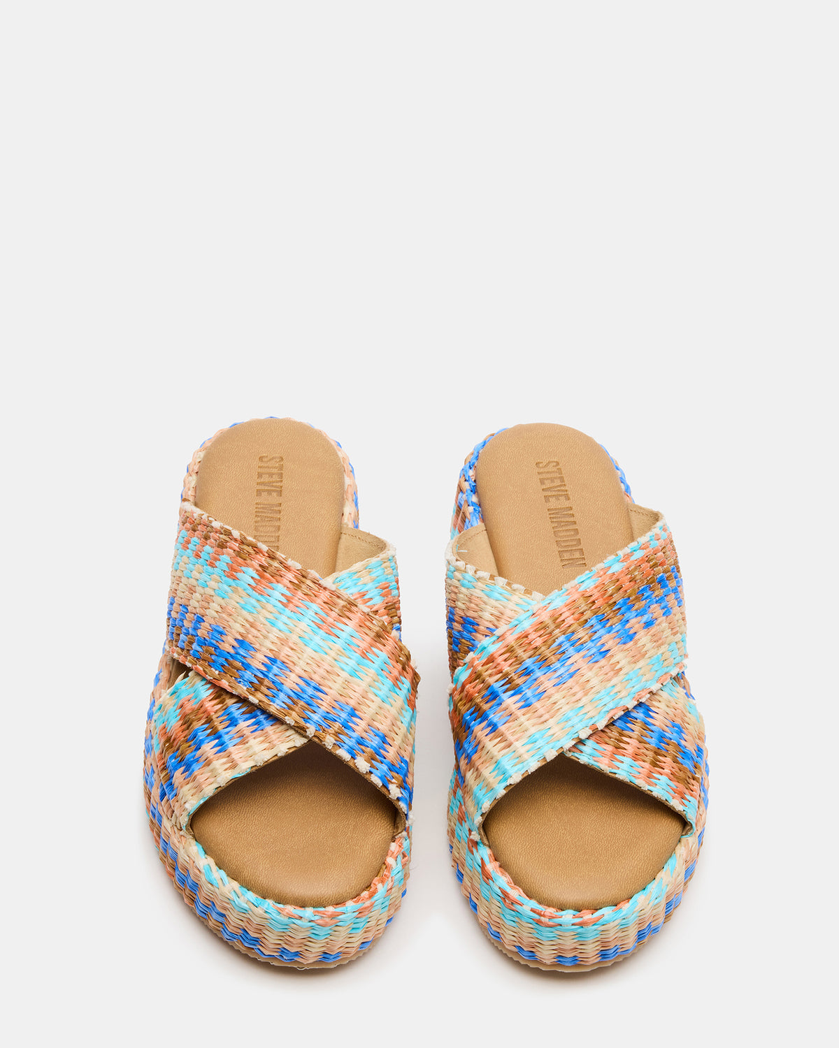 TULUM Raffia Multi Platform Flatform Women's Sandal