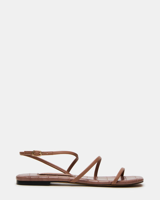 TANGO Mocha Square-Toe Strappy Women's Sandal