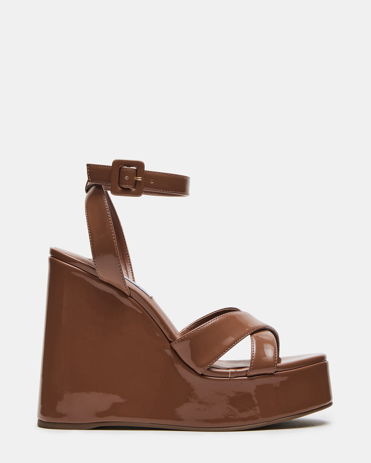PINNACLE Camel Patent Women's Platform Wedge Sandal