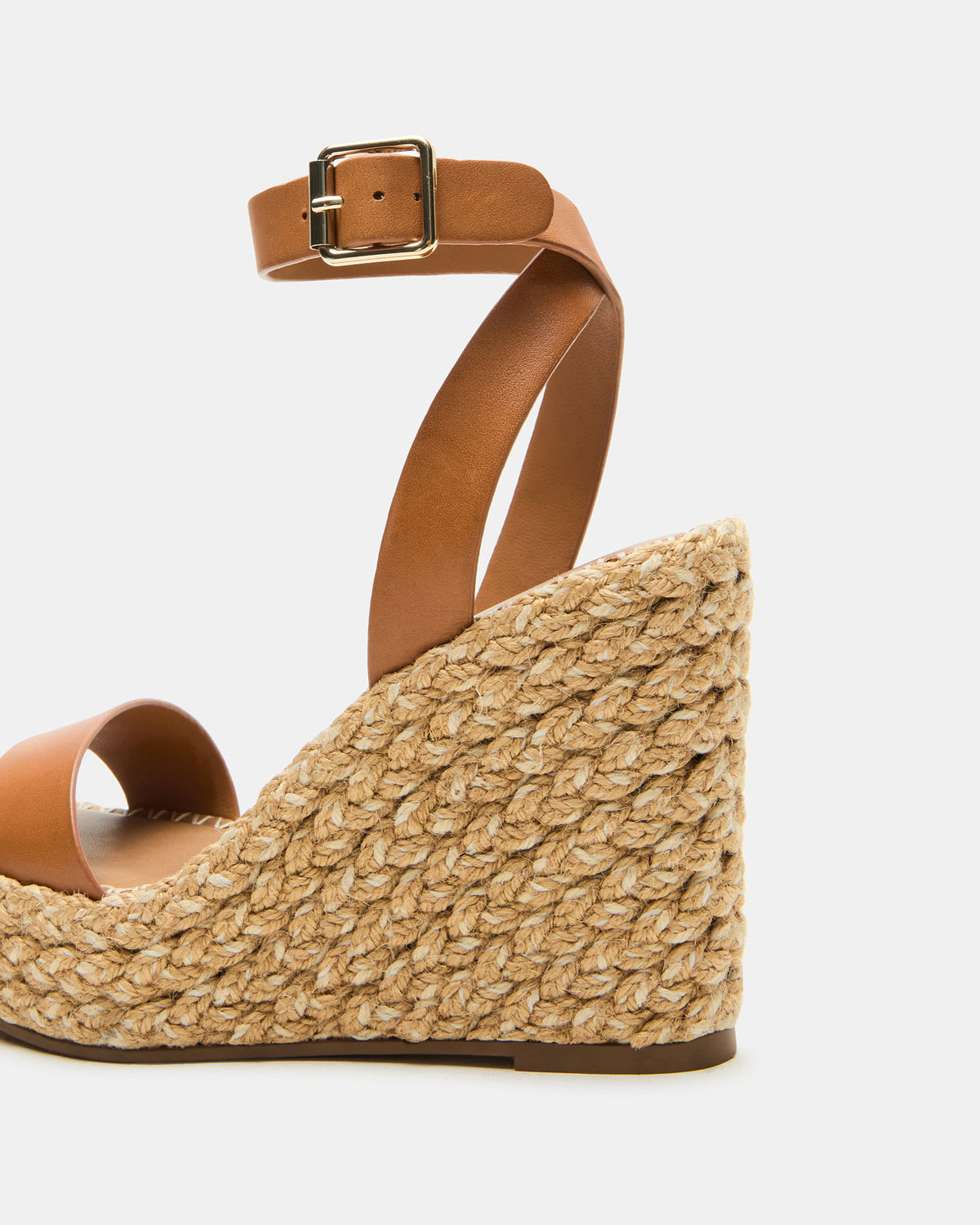 COSMO Tan Leather Rattia Women's Platform Wedge