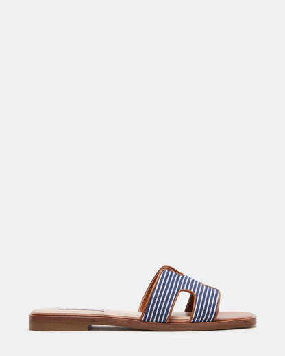 HADYN Navy Multi Sandal | Women's Designer Sandals