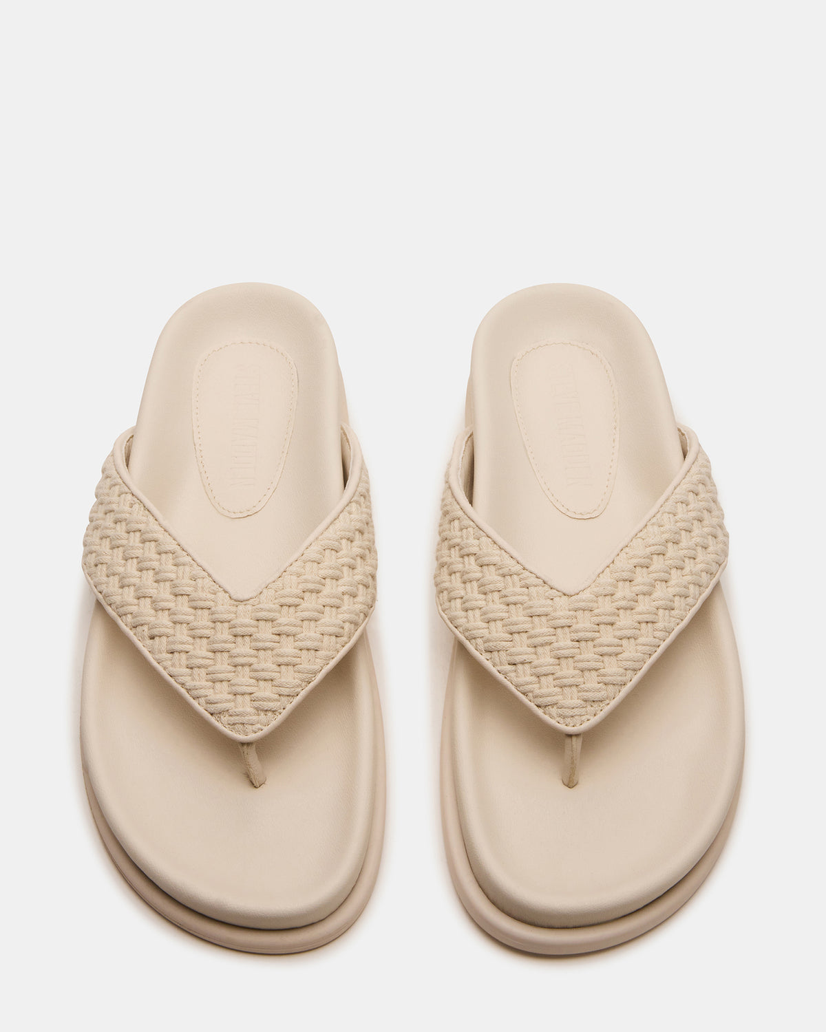 ZINNIA Bone Multi Women's Thong Footbed Sandal