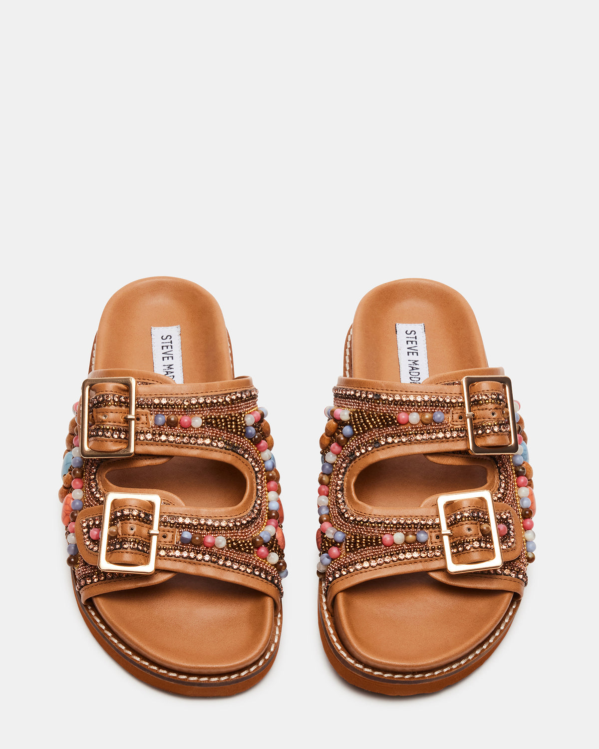 CABO Multi Beaded Footbed Slide | Women's Sandals