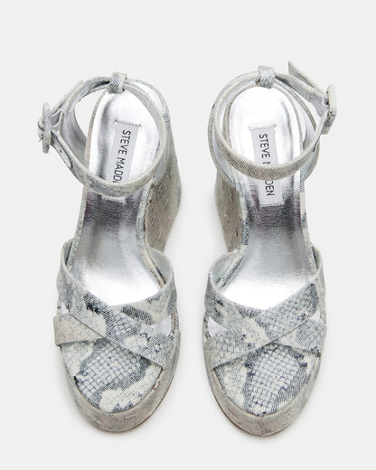PINNACLE Multi Snake Women's Platform Wedge Sandal