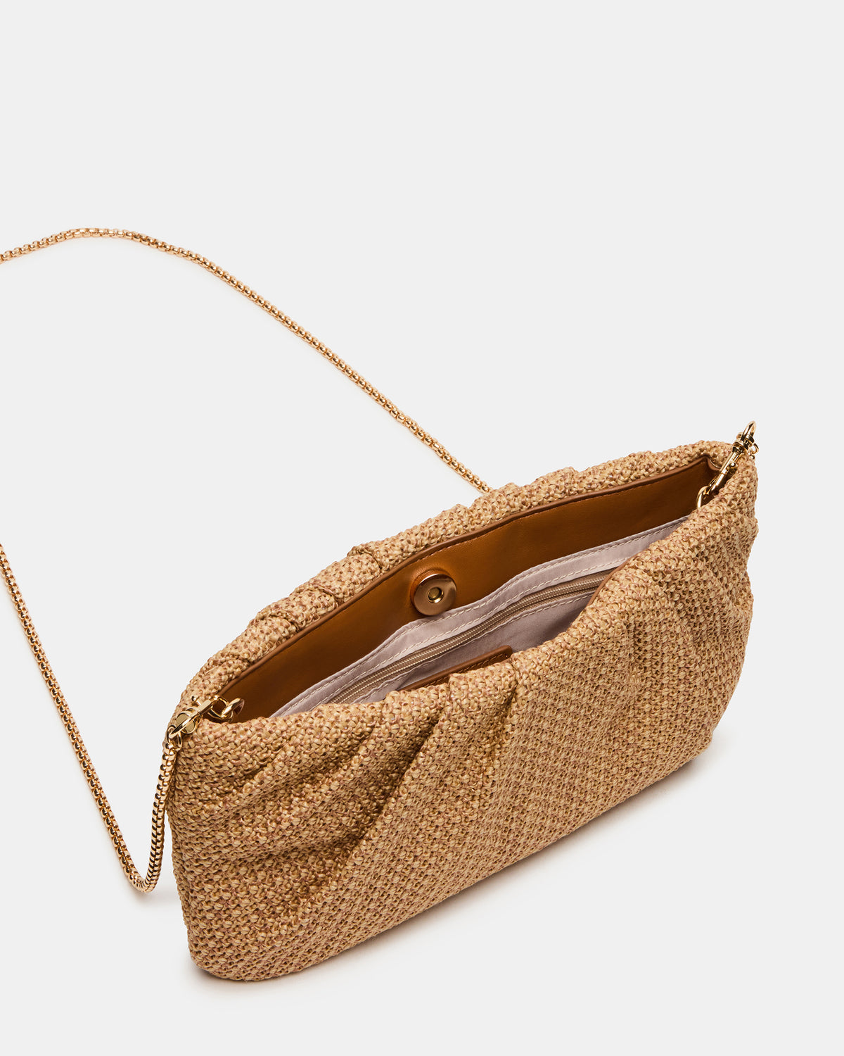 PALOMAA Bag Natural Straw Clutch Crossbody Handbag