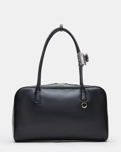 CANDICE Bag Black Shoulder Strap Box Satchel Handbag