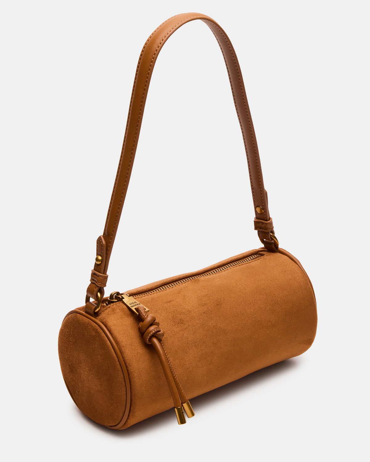 PRIYA Bag Tobacco Mini Barrel Shoulder Handbag