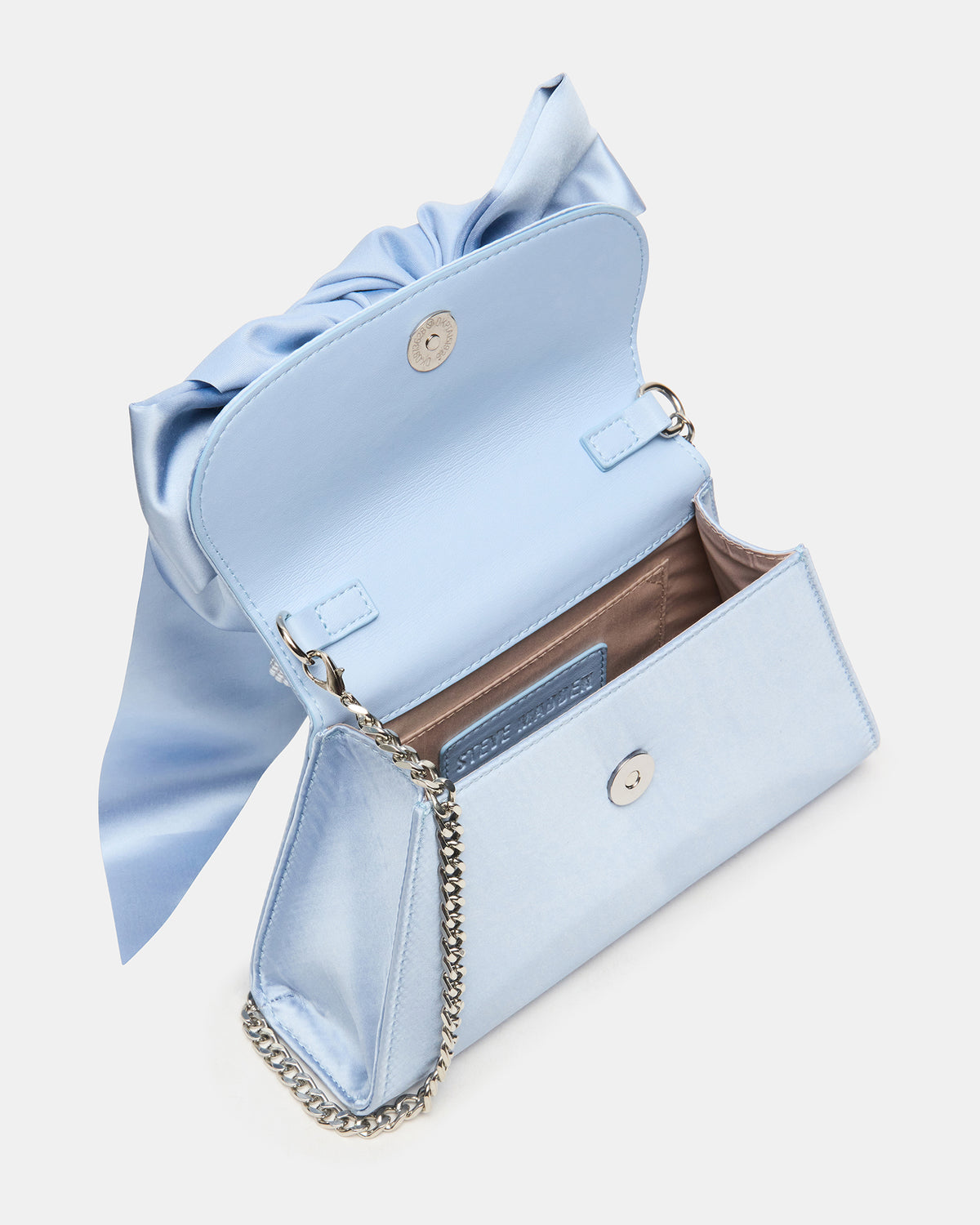 COSETTE Bag Blue Beaded Top-Handle Mini Handbag