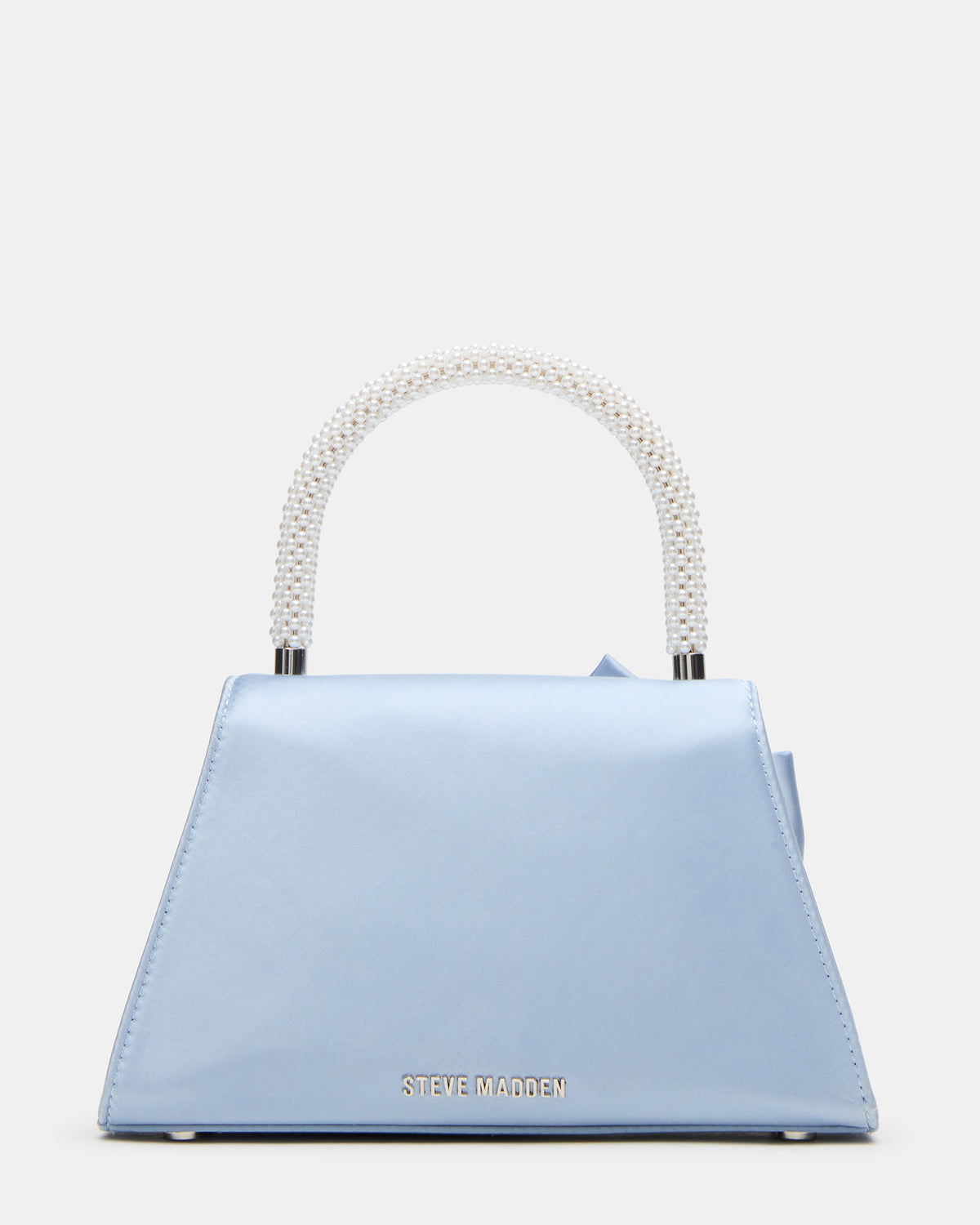 COSETTE Bag Blue Beaded Top-Handle Mini Handbag