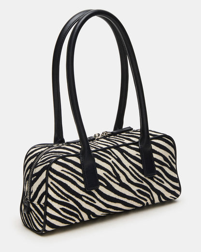 ANISE Bag Zebra Elongated Shoulder Strap Handbag