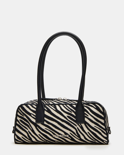 ANISE Bag Zebra Elongated Shoulder Strap Handbag