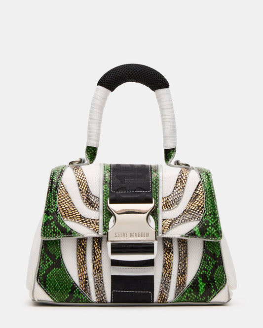 DIEGO Bag Green Metallic Crossbody Strap Women's Handbag