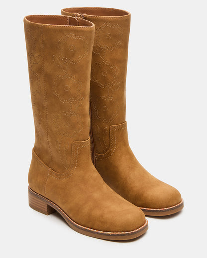 Kids' RIGGS Tan Knee-High Girl's Boot