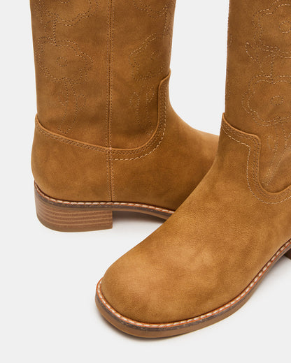 Kids' RIGGS Tan Knee-High Girl's Boot