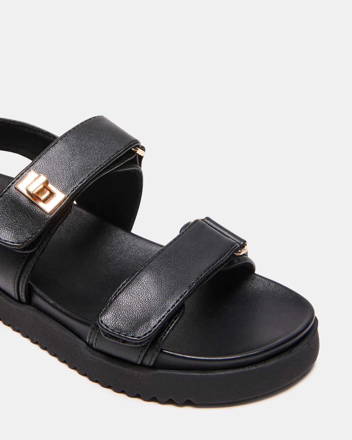 Kids' MONA Black Girls' Flatform Sandal