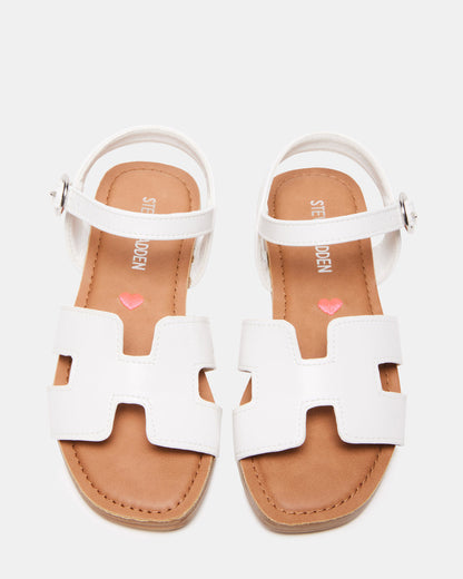 Kids' HAYDIN White Girls' Sandals