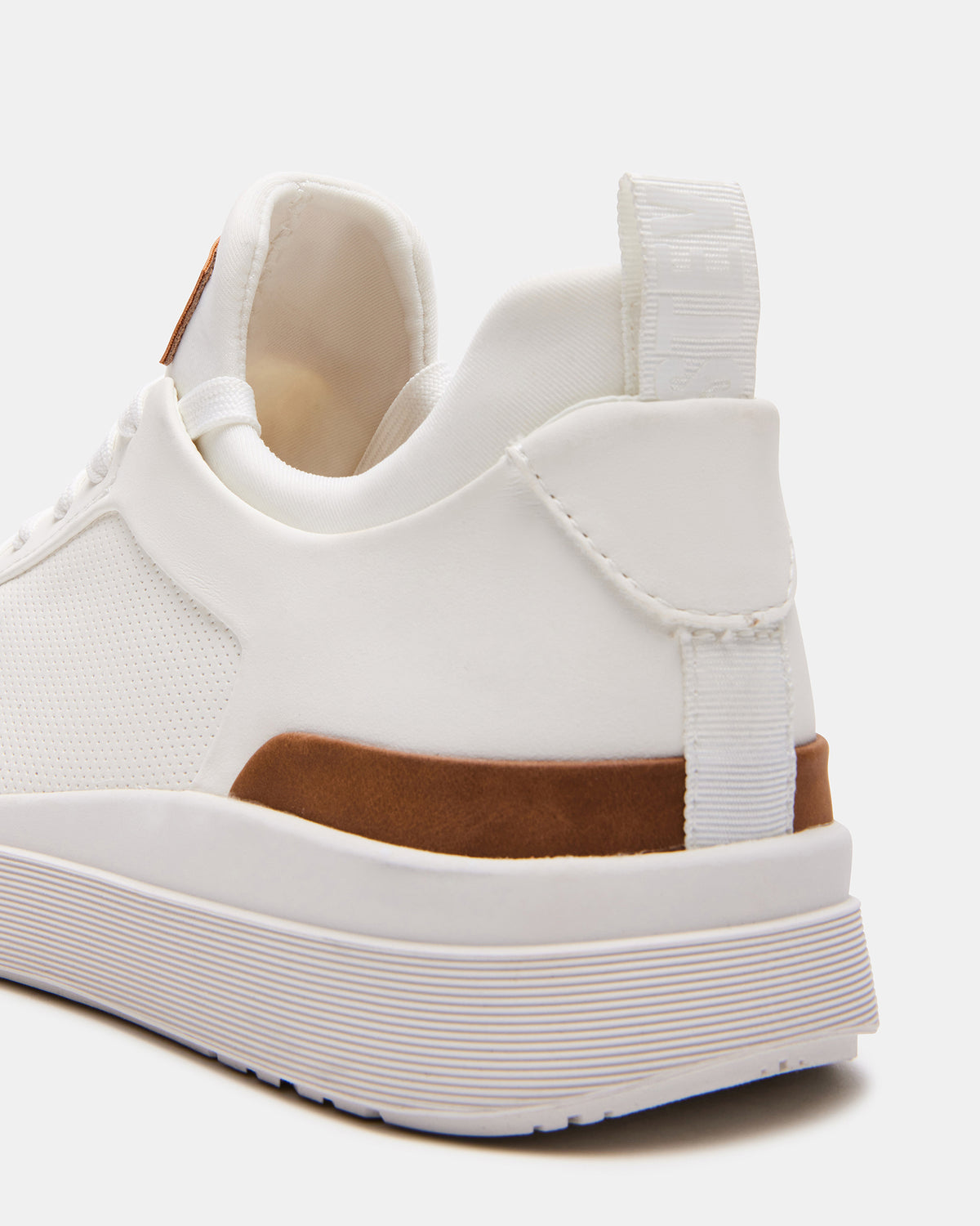 DACK White Men's Lace-Up Sneakers