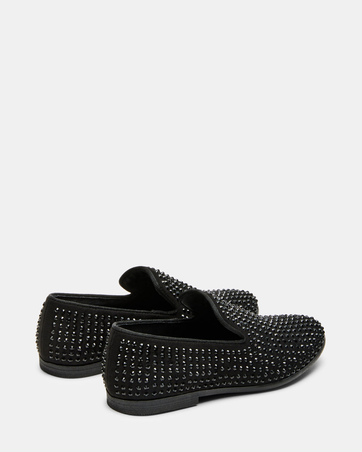 Kids' CAVIAR Black Rhinestone Boys' Dress Shoe