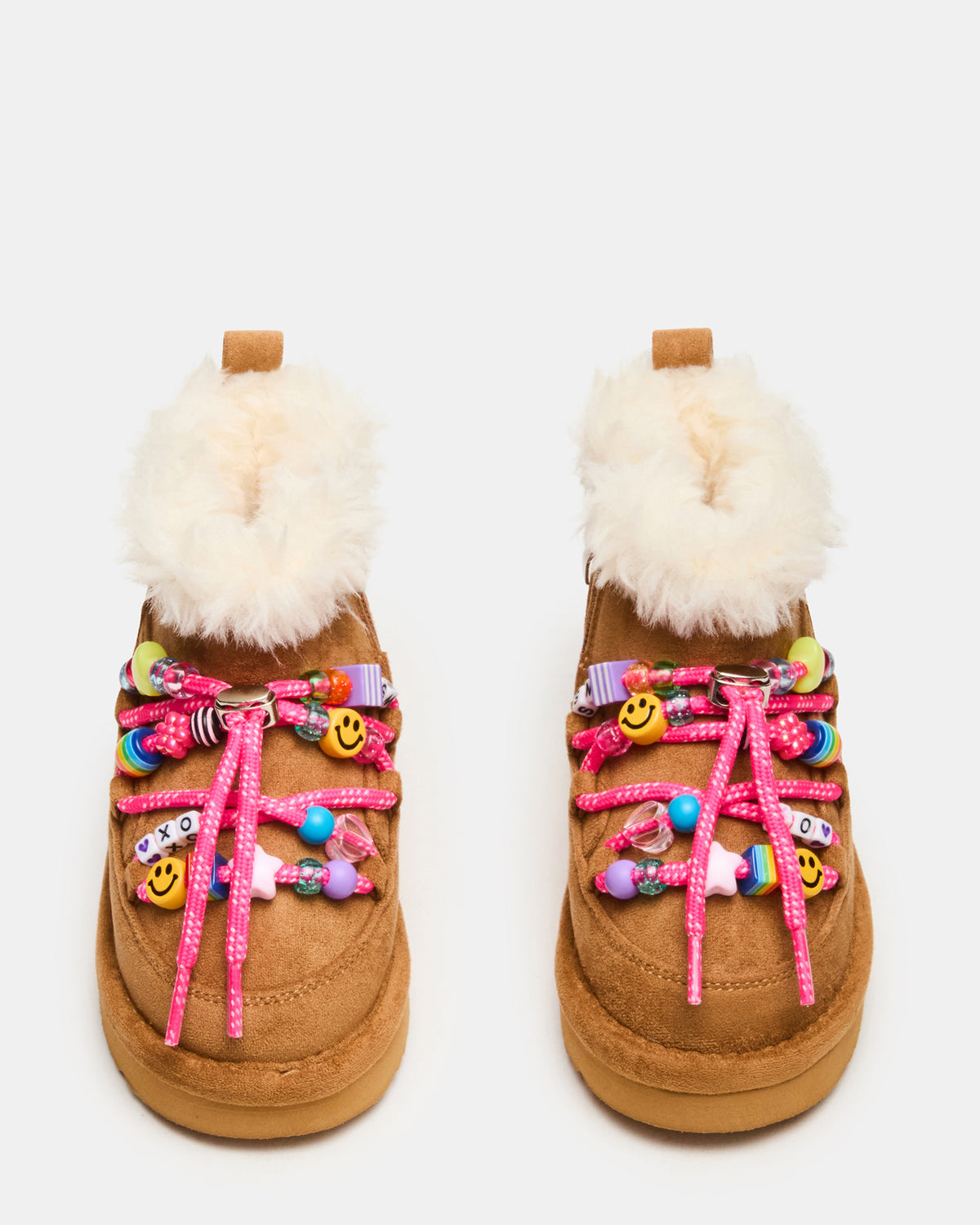 Toddlers' GLAZER Cognac Girls' Lace-Up Ankle Boot