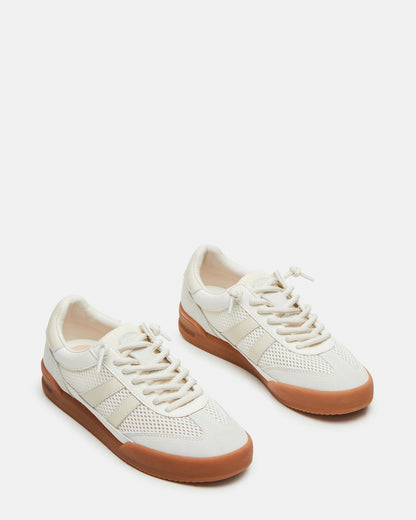VERDICT White Multi Women's Lace-Up Sneaker